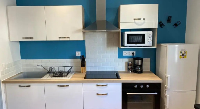 Appartement F2 30m2, 300m des Thermes, Rezervovat Apartmán Apartmány v Hérault, Apartmán