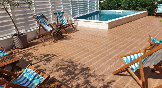 Студия с видом на море Sun and Sea Apartments