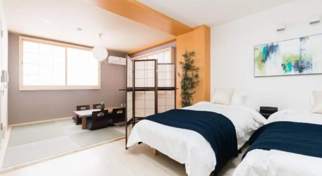 Четырёхместный номер Standard GuestHouse MIYABI