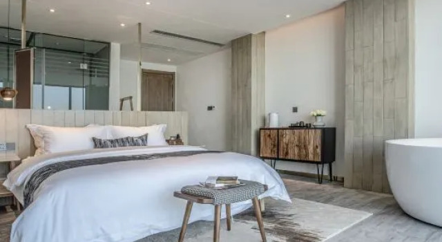 Люкс с балконом и с красивым видом из окна Dali Mujing · Haiyue Seaview Vacation Homestay (S Bay Ecological Corridor Branch)
