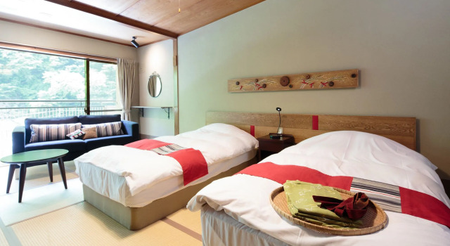 Hakkei, Buchen Sie Hotel Maniwa Okayama