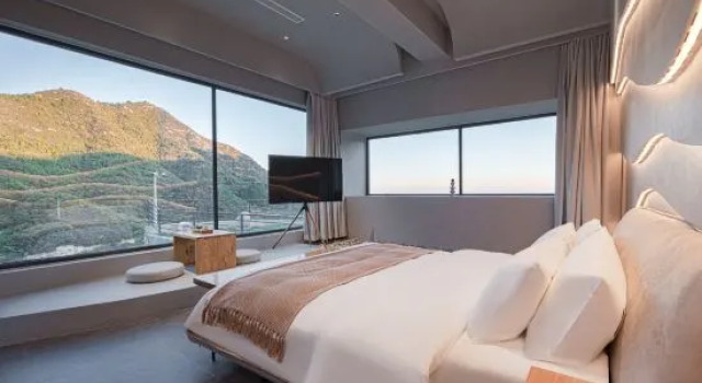 Семейный люкс Qianshan·Senyu·Designer Wild Luxury B&B (Tianjin Jizhou Panshan Branch)
