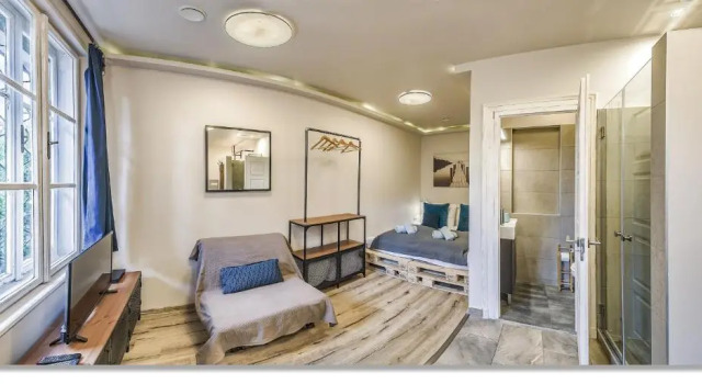 Апартаменты с видом на сад Downtown Boutique Suite