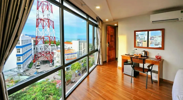 Двухместный номер Deluxe с видом на море CKD Nha Trang hotel