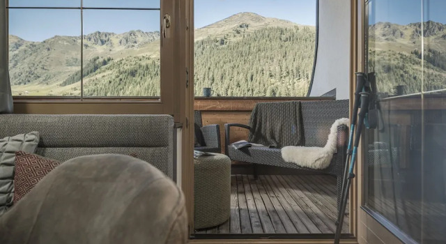 Двухместные семейные апартаменты с балконом Montana Hochfügen