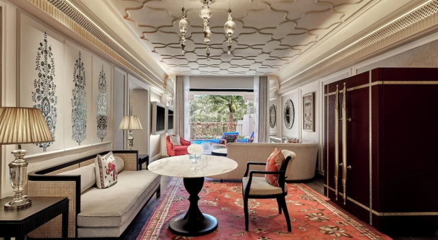 Двухместный люкс Deluxe с балконом Fairmont Udaipur Palace