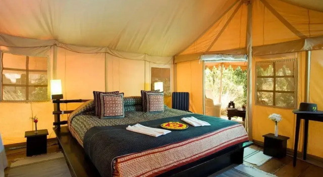 Khem Villas Ranthambore, Забронировать Отель Отели штата Раджастхана 3 звезды, 3*