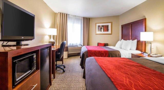Четырёхместный номер Standard Comfort Inn Missoula near University