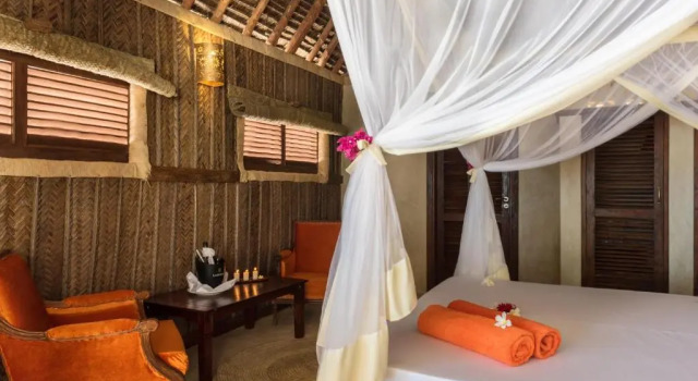 Бунгало рядом с пляжем Zanzibar Magic Boutique Hotel