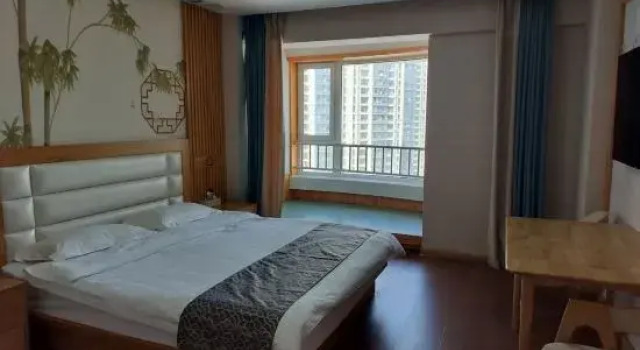 Люкс Business Yun Yinli Scenic Apartment (Shibei Bay Dream Water Park Coastal Park)