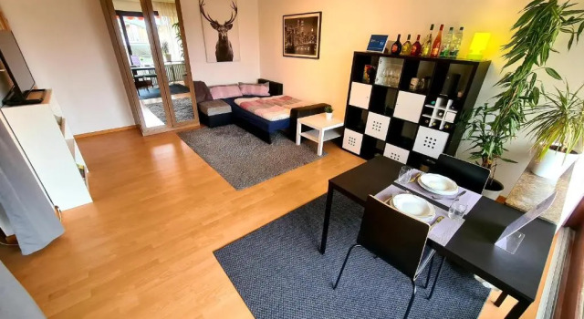 Апартаменты Studio Apartment Terrassengarten - Bad Kissingen