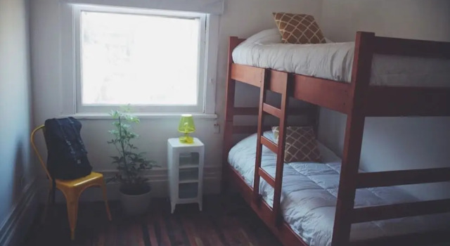 Кровать в общем номере NOT FOUND Hostel