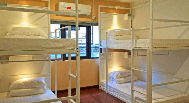 Кровать в общем номере (женский номер) Onederz Hostel Hangzhou