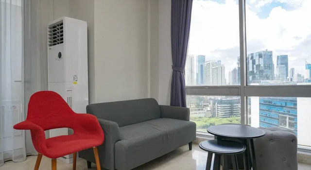 Modern and Stylish 2BR at The Empyreal Apartment, Забронировать Апартаменты/квартира Отели Джакарты с парковкой, рядом с Торговый центр Epicentrum Walk, Парковка