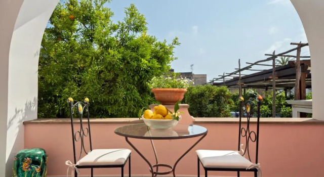 Двухместный номер Deluxe с балконом и с видом на сад Boutique Hotel Casa Mariantonia