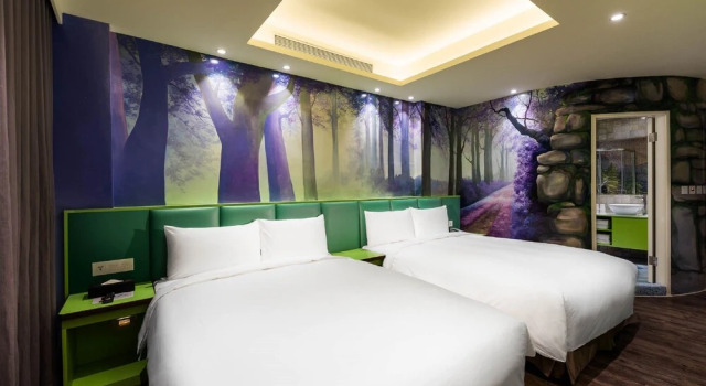 Четырёхместный номер Deluxe Shichi Hotel