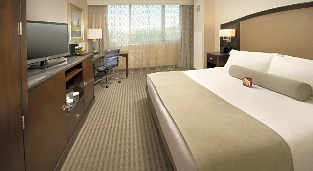 Номер Deluxe с видом на горы Skybridge Seattle Airport Hotel