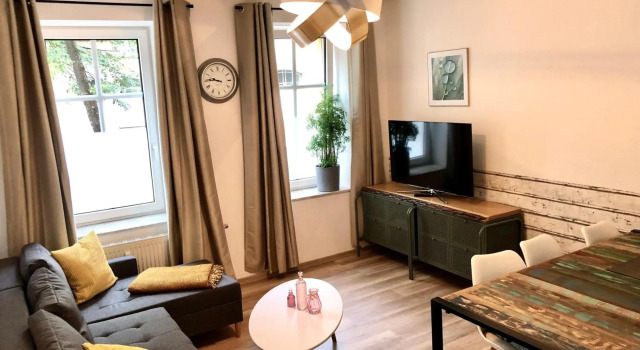 Apartment Zum grauen Wolf, Забронировать Апартаменты/квартира Эрфурт Luther Trail, рядом с Эрфуртский театр