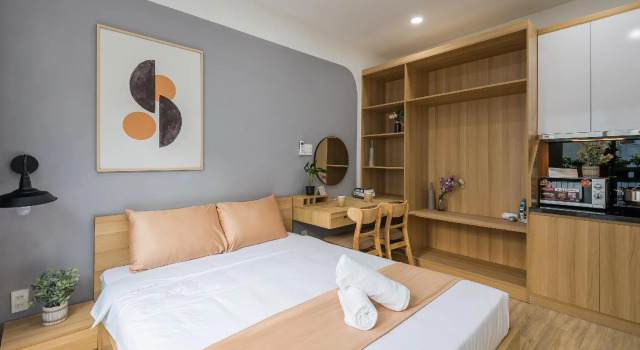 Студия Deluxe Cozrum Homes Ambera House
