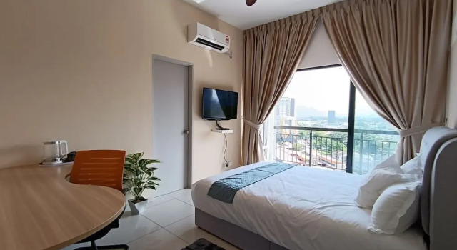 The Horizon Ipoh Dual L13 by Grab A Stay, Rezerwuj Apartament Ipoh Perak, w pobliżu Ipoh Convention Centre