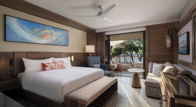 Двухместный номер Standard с балконом и рядом с пляжем Mauna Kea Beach Hotel, Autograph Collection