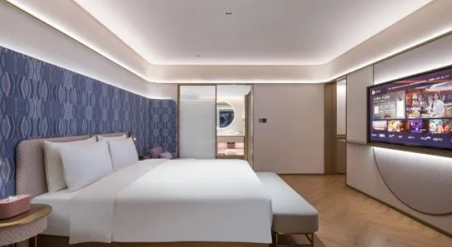 Люкс Manxin Hotel Chengdu Qingyang Industrial Park Wanda Plaza