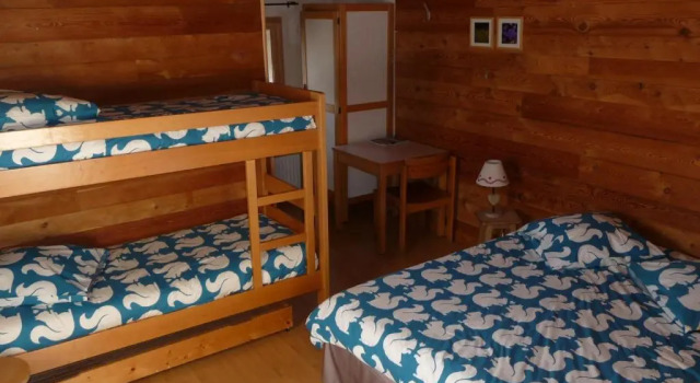Четырёхместный номер Standard Gîte d'Etape Auberge de l'Ardoisière