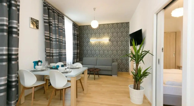 Апартаменты c 1 комнатой с балконом Vienna Stay Apartments Castellez 1020