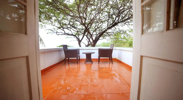 Двухместный номер Deluxe с балконом и с видом на море Old Lighthouse Bristow Hotel , Fort Kochi