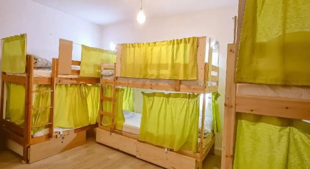 Кровать в общем номере Aguere Nest Hostel