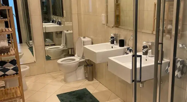 Апартаменты Deluxe с балконом и с видом на море Helena Beach Apartment