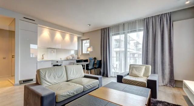 Апартаменты Deluxe Waterlane Island SPA & WELLNESS Residences by Noclegi Renters