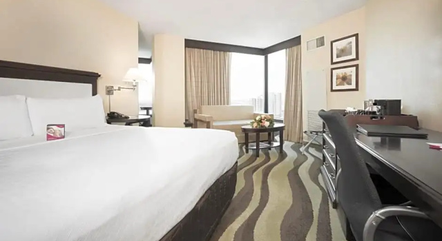 Двухместный номер Deluxe с видом на город Fort Pontchartrain Detroit, a Wyndham Hotel