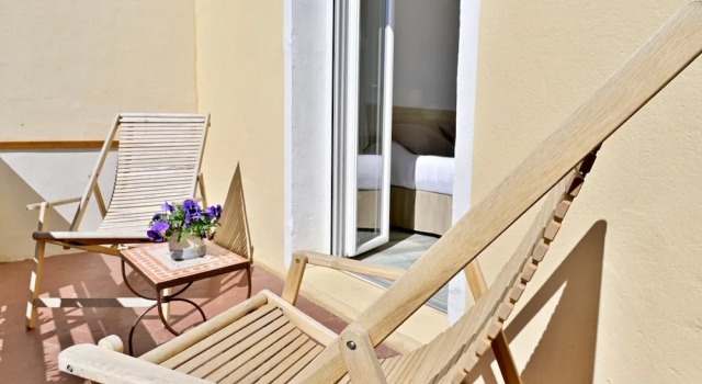 Двухместный номер Deluxe с балконом и с видом на море Hôtel La Petite Bohème