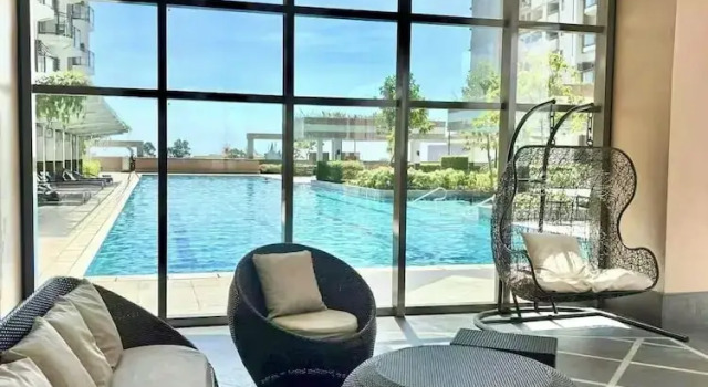 Manila Bay View - 1BR with balcony, Забронировать Отель Пасай Столичный регион, рядом с Embassy of Japan