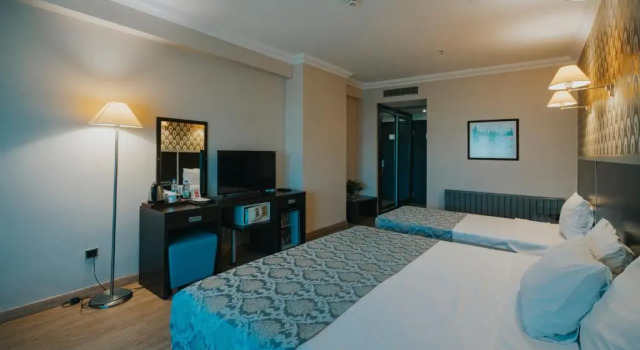 Standardní Dvoulůžkový s manželskou postelí pokoj 216 Castle Hotel