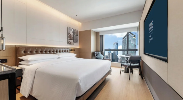 Двухместный номер Standard с видом на город Four Points by Sheraton Chongqing