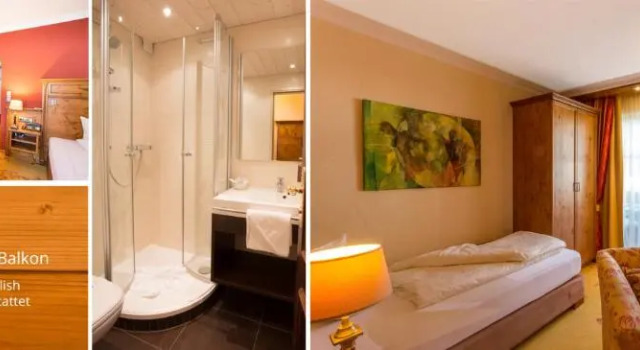 Одноместный номер Standard с балконом Hotel Bergruh