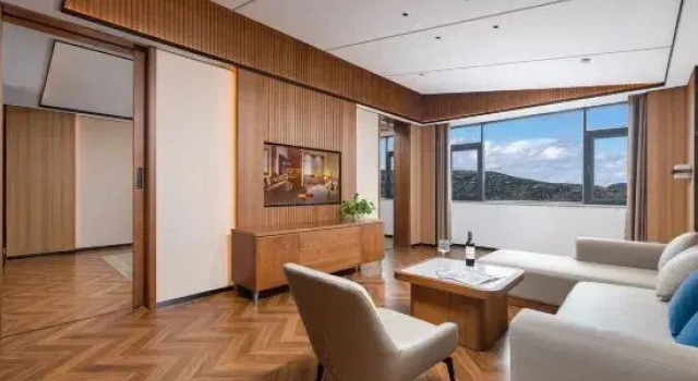 Двухместный люкс Executive Weijing Wyndham Hotel Pu'er Simao District Tea Horse Ancient Town Branch
