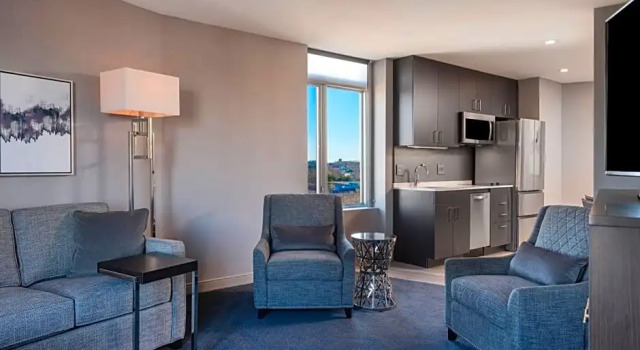 Люкс Residence Inn Boston Downtown/South End