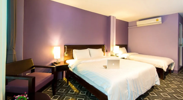 Трёхместный номер Deluxe Lilac Relax-Residence