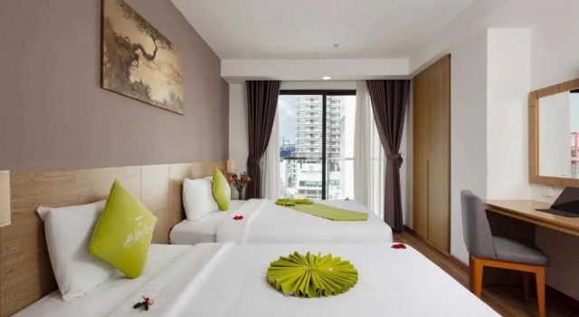 Семейный номер Standard с балконом Ale Nha Trang Hotel