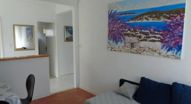 Апартаменты с 2 комнатами с видом на море Apartments Maslina