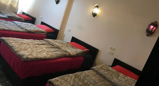 Кровать в общем номере Wake Up! Cairo Hostel