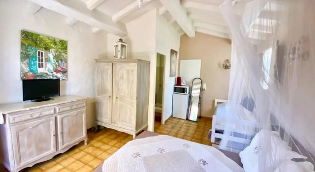 Семейный номер Standard Bastide du Levant - 50m plage - Rez de jardin