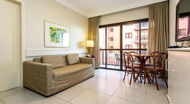 Люкс с видом на бассейн Studios modernos à beira-mar - Jurerê Beach Village JBVTOP