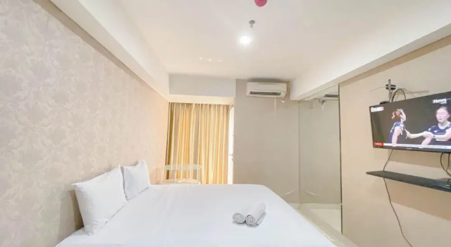 Good Homey Studio Apartment at Warhol (W/R) Residences, Réserver Appartement Appartements à Semarang, près de Parc Simpang Lima, Appartement