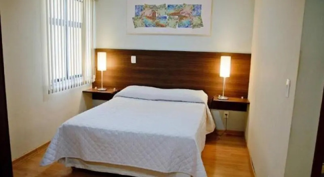 Апартаменты с балконом Mont Blanc Apart Hotel Nova Iguaçu