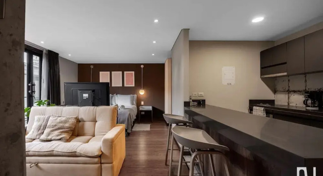 Апартаменты NOK Stylish 1BR Apartment in la Candelaria Bogota