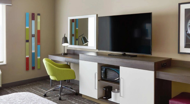 Четырёхместный номер Standard Hampton Inn & Suites Chicago/Waukegan